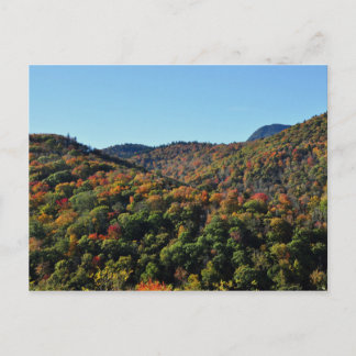 Fall Foliage along the Blue Ridge Parkway, NC Postcard