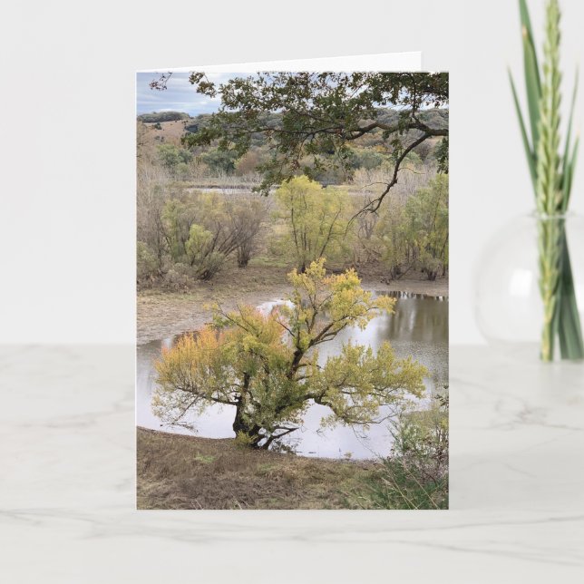 Fall Foliage at Good Earth State Park Card (Front)