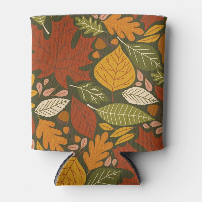 Fall Foliage Can Cooler (Front)