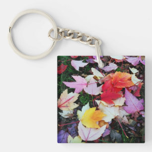 Fall Foliage Key Ring
