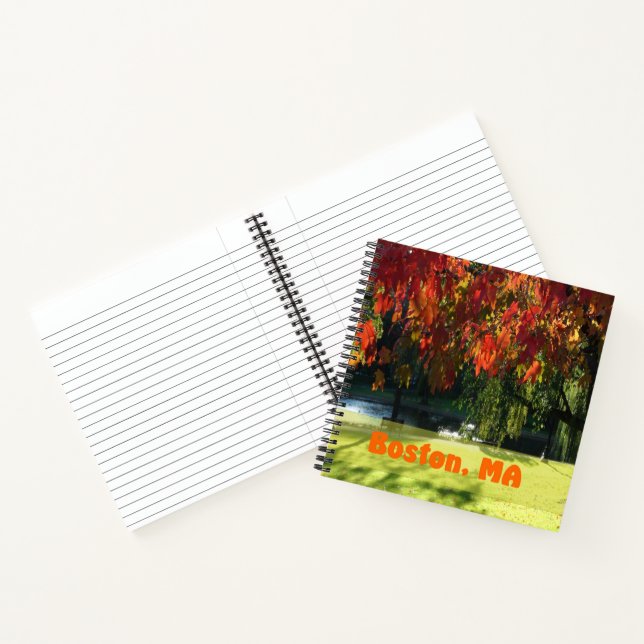 Fall Foliage  Notebook (Inside)