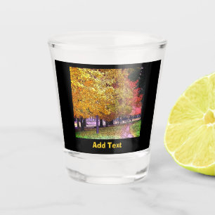 Fall Foliage Shot Glass