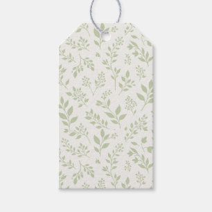 Fall Foliage Soft Olive - Neutral Gift Tags