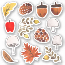 Fall Foliage Stickers