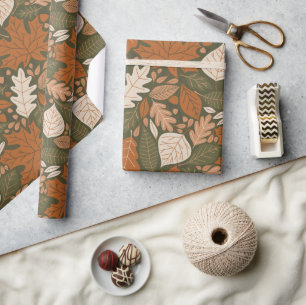 Fall Foliage Wrapping Paper