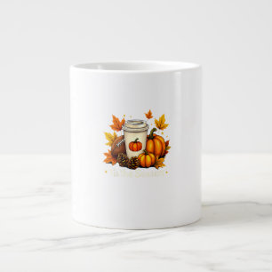 Fall Football Tis The Season Pumpkin Autumn Coffee Large Coffee Mug