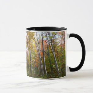 Fall Forest I Autumn Landscape Photography Mug