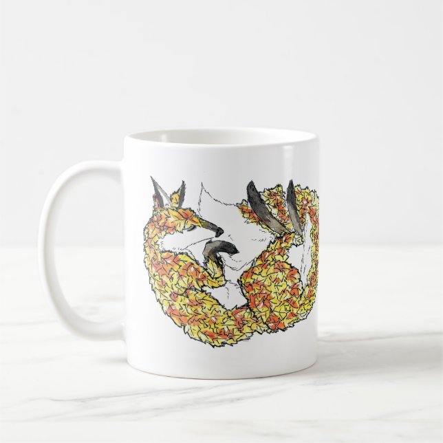 Fall Fox Mug (Left)