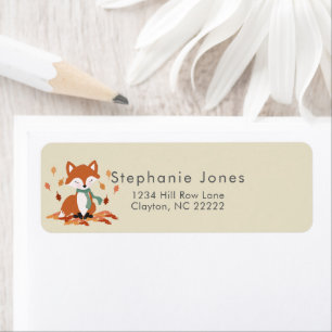 Fall Fox Woodland Birthday