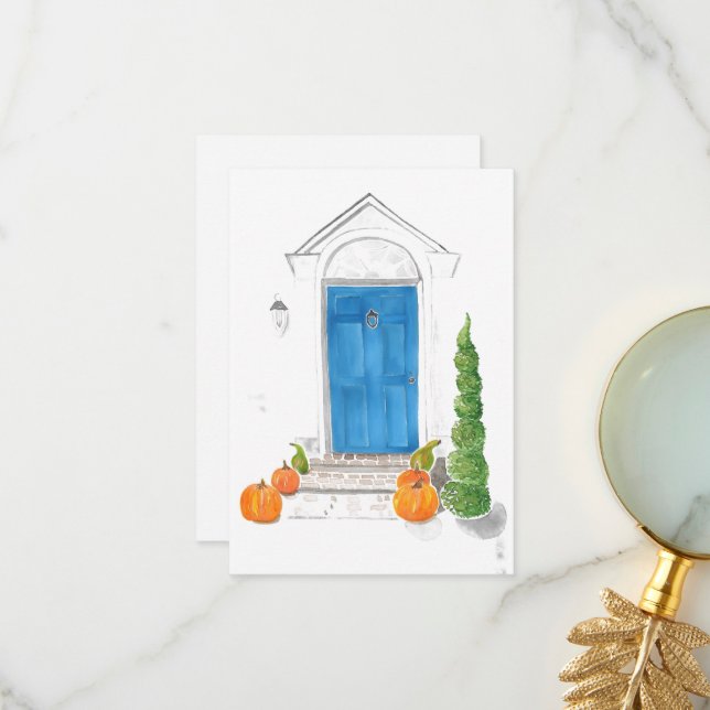 Fall from Home Notecards (Front/Back In Situ)