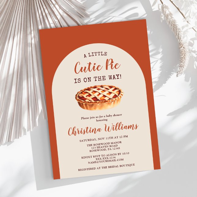 Fall Gender Neutral Baby Shower Invitation (Creator Uploaded)