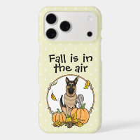 Fall German Shepherd Dog (black tan) Pumpkins Cute