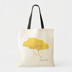 Fall Ginkgo Leaves Tote Bag
