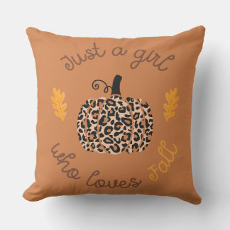 Fall Girl  Cushion