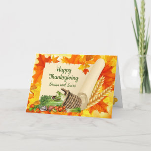 Fall Glory, Christian Customisable Thanksgiving Holiday Card