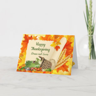 Fall Glory, Christian Customizable Thanksgiving Ho Holiday Card