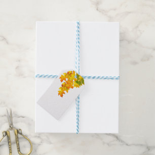 Fall Glory Personalised Gift Tag