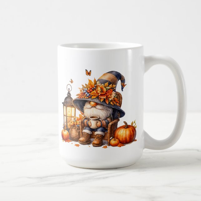 Fall Gnome Mug (Right)