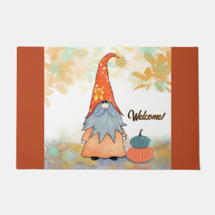 Fall Gnome Welcome Mat