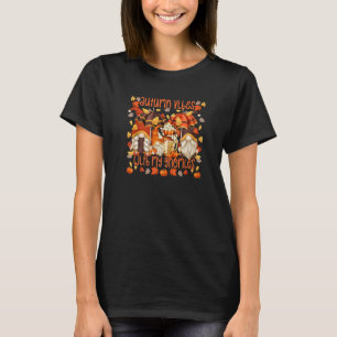 Fall Gnomes For Women Autumn Vibes With My Gnomies T-Shirt