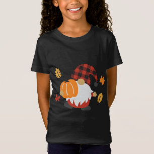 Fall Gnomes Pumpkin Spice Autumn Leaves Thanksgivi T-Shirt