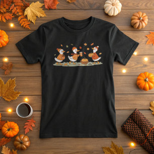 Fall Goose Comfort Colours - Cosy Autumn Silly Goo T-Shirt
