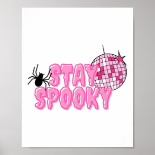 Fall Graphic Tees - Spooky Disco Party Poster