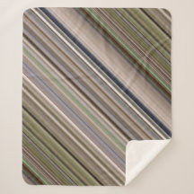 Fall Grasses Brown and Green Stripe