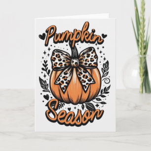Fall Greeting Card 