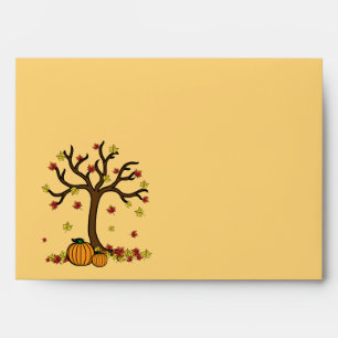 Fall Greeting Card Envelope