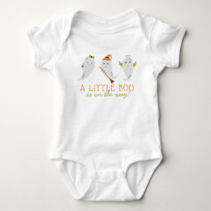 Fall Halloween Grandparent Pregnancy Announcement Baby Bodysuit