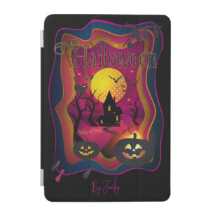 Fall Halloween Party " trick or treat" funny iPad Mini Cover