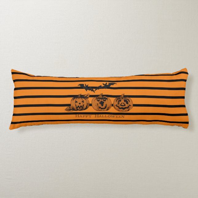 Fall/Halloween/pumpkin Body Cushion (Front)