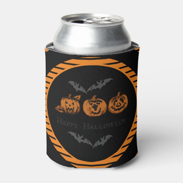 Fall/Halloween/pumpkin Can Cooler (Can Front)