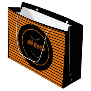 Fall/Halloween/pumpkin Large Gift Bag