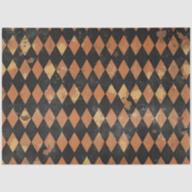 Fall Harlequin Tissue for  Decoupage