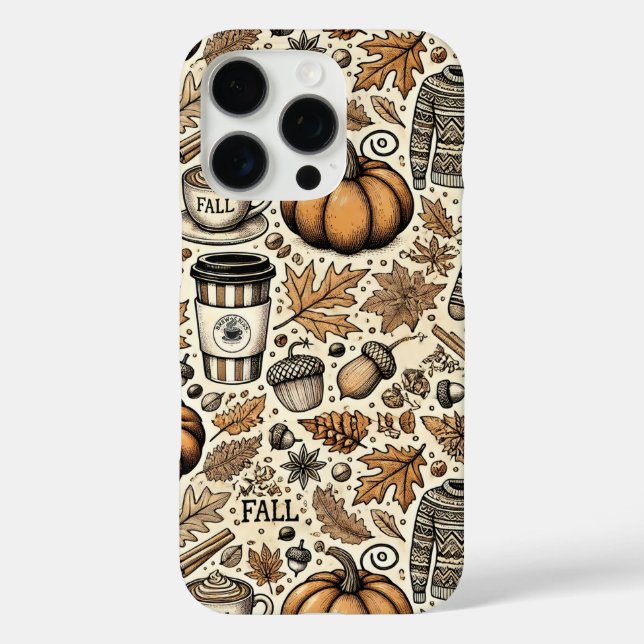 Fall Harvest Case-Mate iPhone Case (Back)