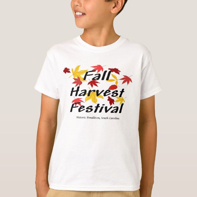 Fall Harvest Festival Kids T-shirt (Front)