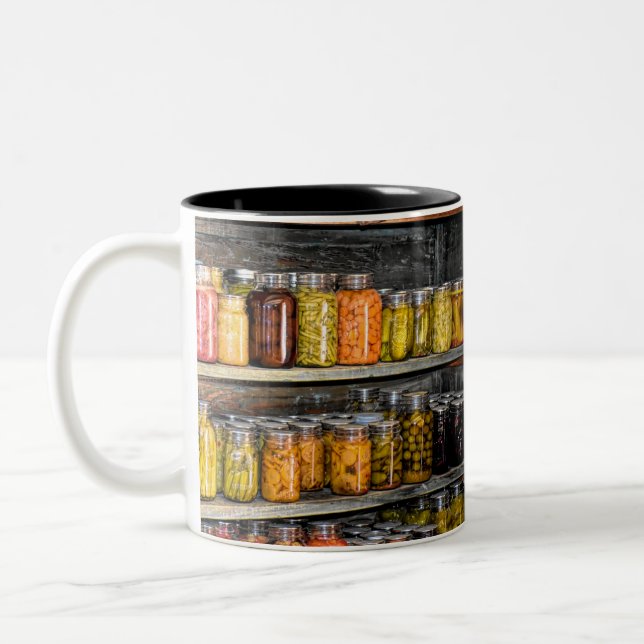 Fall Harvest Two-Tone Coffee Mug (Left)