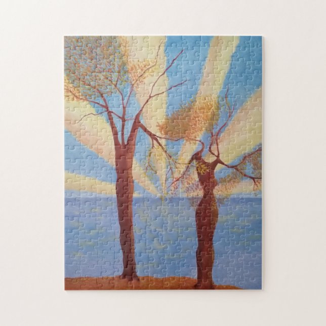 Fall history jigsaw puzzle (Vertical)