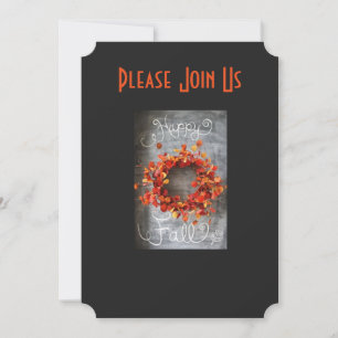 FALL HOLIDAY INVITATION FOR ALL EVENTS