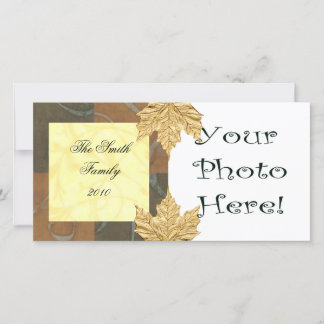 Fall/Holiday  Photo card