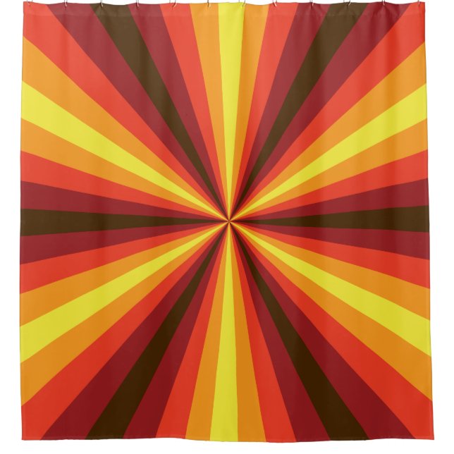Fall Illusion Shower Curtain (Front)