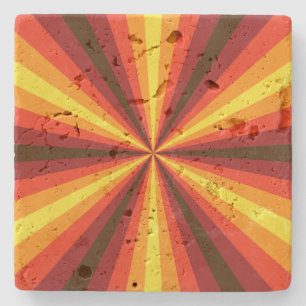 Fall Illusion Stone Coaster