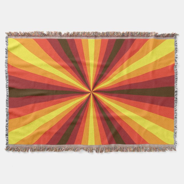 Fall Illusion Throw Blanket (Front)
