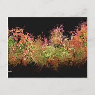Fall Impressions Postcard