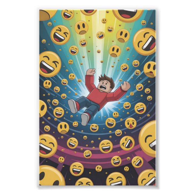 Fall in bubble  photo print (Front)