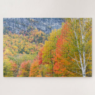 Fall in Grafton Notch State Park, Maine Jigsaw Puzzle