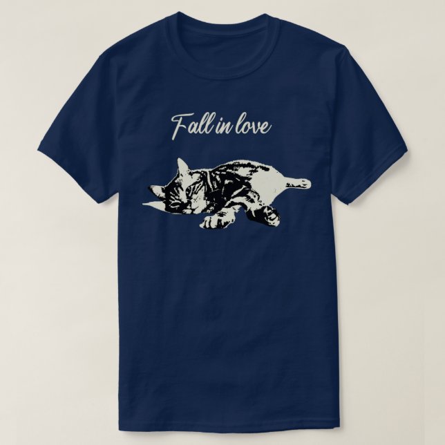 fall in love11 T-Shirt (Design Front)