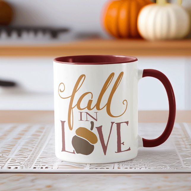 Fall in Love | Autumn Acorn Mug (Creator Uploaded)